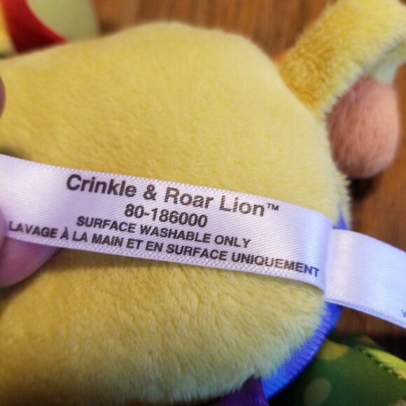 vtech crinkle and roar lion plush learning interactive toy TESTED WORKING - Picture 8 of 10